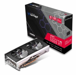 PLACA VIDEO  SAPPHIRE AMD Radeon RX 5500XT SE NITRO+, 8 GB GDDR6 128 biti, PCI Express 4.0 x 16, HDMI x 2, Display Port x 2, sis