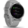 SMARTWATCH GARMIN, Vivoactive 4S, ecran 1.1 inch, touchscreen da 1.1 inch, conectare prin Bluetooth | GPS | WiFi, argintiu, "010