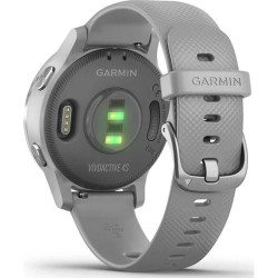 SMARTWATCH GARMIN, Vivoactive 4S, ecran 1.1 inch, touchscreen da 1.1 inch, conectare prin Bluetooth | GPS | WiFi, argintiu, "010