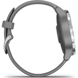 SMARTWATCH GARMIN, Vivoactive 4S, ecran 1.1 inch, touchscreen da 1.1 inch, conectare prin Bluetooth | GPS | WiFi, argintiu, "010