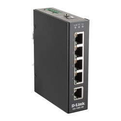 SWITCH D-LINK  5 porturi 10/100Mbps, carcasa metal "DIS-100E-5W" (timbru verde 2 lei)