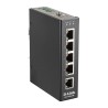 SWITCH D-LINK  5 porturi 10/100Mbps, carcasa metal "DIS-100E-5W" (timbru verde 2 lei)