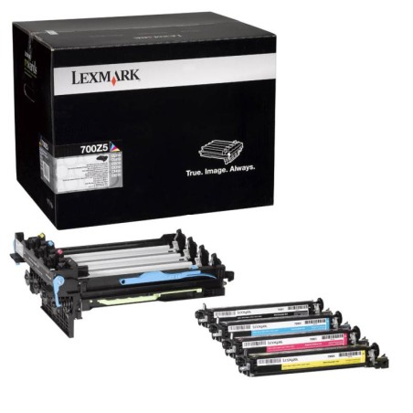 Drum Kit Original Lexmark CMYK, 70C0Z50, pentru C2132|Cs310|CS410, 40K, (timbru verde 0.8 lei), "70C0Z50"