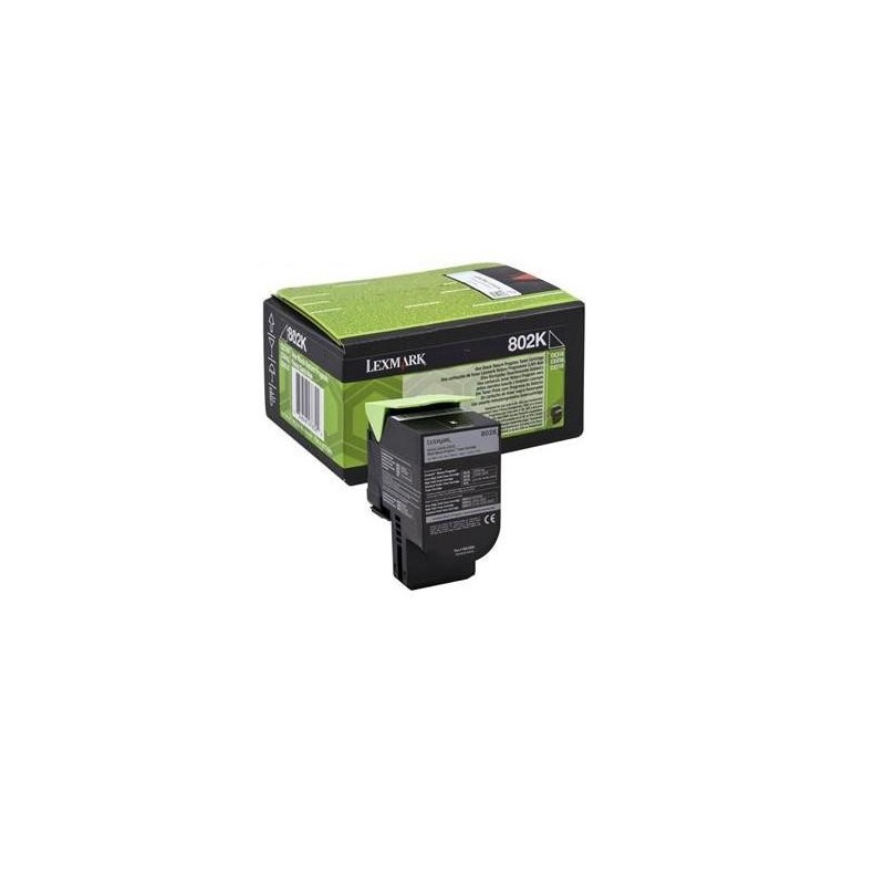 Toner Original Lexmark Black, 80C20KE, pentru CX310|CX410|CX510, 1K, (timbru verde 1.2 lei) , "80C20KE"