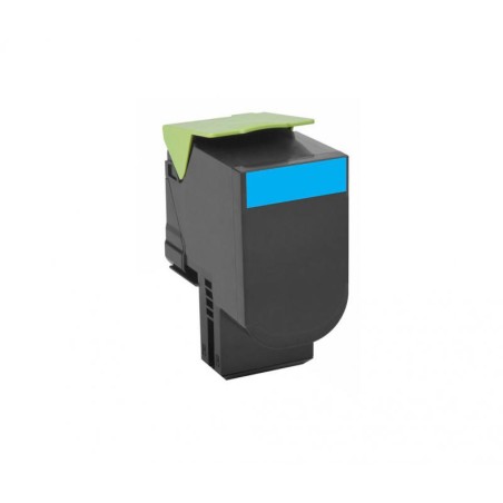 Toner Original Lexmark Cyan, 80C2XC0, pentru CX510, 4K, (timbru verde 1.2 lei) , "80C2XC0"