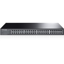SWITCH TP-LINK 48 porturi 10/100Mbps, carcasa metalica, rackabil "TL-SF1048" (timbru verde 2 lei)
