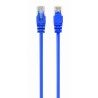 PATCH CORD UTP GEMBIRD Cat5e, cupru-aluminiu, 0.5 m, albastru, AWG26, "PP12-0.5M/B" (timbru verde 0.08 lei)