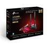 PLACA RETEA TP-LINK AX3000, intern wireless 2.4 GHz | 5 GHz, PCI-E, port, 3000 Mbps, antena externa x 2, "Archer TX3000E"