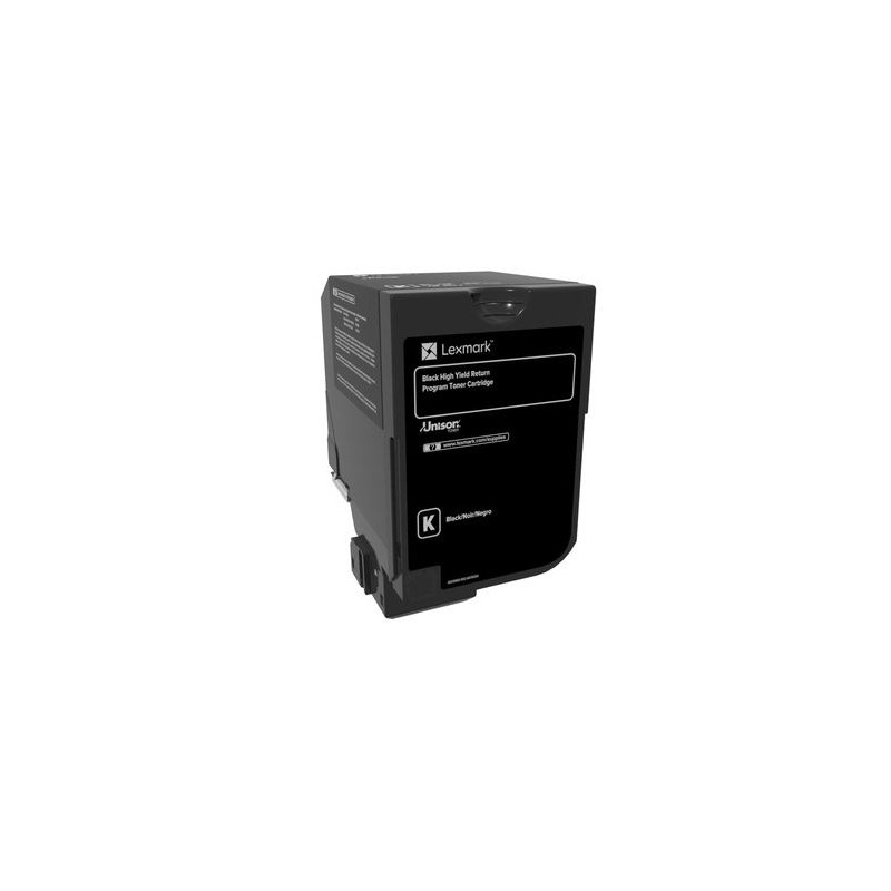 Toner Original Lexmark Black, 74C2HK0, pentru CS720|CS725|CX725, 20K, (timbru verde 1.2 lei) , "74C2HK0"