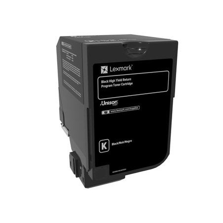 Toner Original Lexmark Black, 74C2HK0, pentru CS720|CS725|CX725, 20K, (timbru verde 1.2 lei) , "74C2HK0"