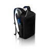 RUCSAC DELL, pt. notebook de max. 15 inch, 1 compartiment, buzunar frontal | buzunar lateral x 2, waterproof, nylon, negru, "460