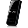 ADAPTOR RETEA TP-LINK mini, extern wireless 2.4 GHz, USB 2.0, port, 300 Mbps, antena interna x 1, "TL-WN823N" 45502442 (timbru v