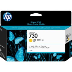Cartus Cerneala Original HP Yellow, nr.730, pentru DesignJet T1600|T1700|T2600, 130ml, (timbru verde 0.15 lei), "P2V64A"