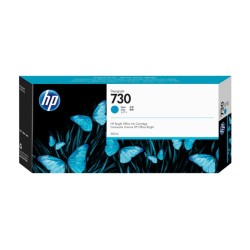 Cartus Cerneala Original HP Cyan, nr.730, pentru DesignJet T1600|T1700|T2600, 300ml, (timbru verde 0.15 lei), "P2V68A"