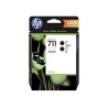 Dual-Pack Original HP Black, nr.711, pentru DesignJet T120|T125|T135|T520, , (timbru verde 0.15 lei), "P2V31A"