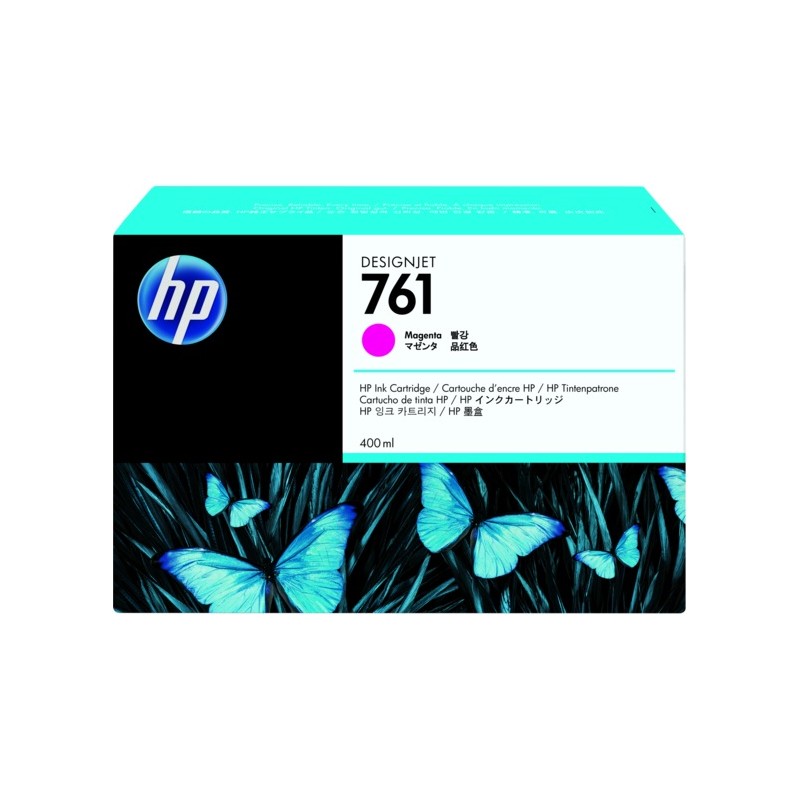 Cartus Cerneala Original HP Magenta, nr.761, pentru DesignJet T7100|T7200, , (timbru verde 0.15 lei), "CM993A"