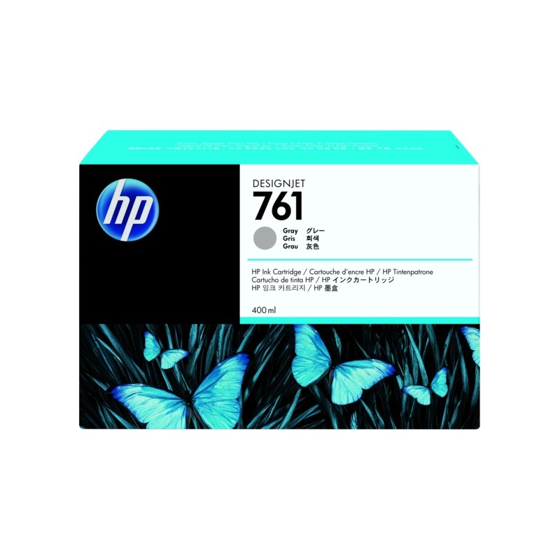 Cartus Cerneala Original HP Grey, nr.761, pentru DesignJet T7100|T7200, , (timbru verde 0.15 lei), "CM995A"