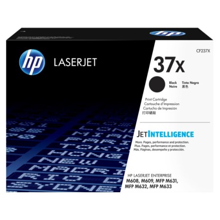Toner Original HP Black, nr.37X, pentru M608|M609|M631|M632, 25K, (timbru verde 1.2 lei) , "CF237X"