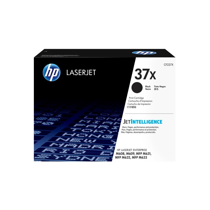 Toner Original HP Black, nr.37X, pentru M608|M609|M631|M632, 25K, (timbru verde 1.2 lei) , "CF237X"