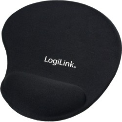 MousePAD LOGILINK, cauciuc si gel, 300 x 220 x 3 mm, negru, "ID0027"