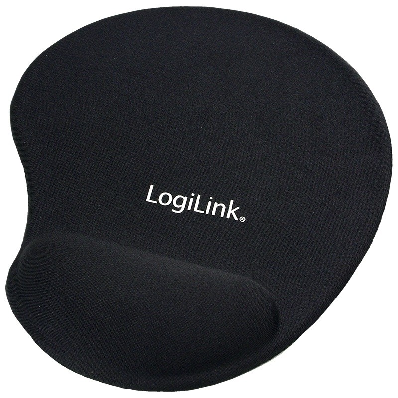 MousePAD LOGILINK, cauciuc si gel, 300 x 220 x 3 mm, negru, "ID0027"