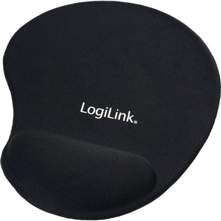MousePAD LOGILINK, cauciuc si gel, 300 x 220 x 3 mm, negru, "ID0027"