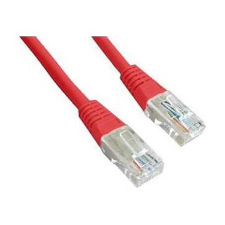 PATCH CORD UTP GEMBIRD Cat5e, cupru-aluminiu, 0.5 m, rosu, AWG26, "PP12-0.5M/R" (timbru verde 0.08 lei)