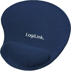 MousePAD LOGILINK, cauciuc si gel, 200 x 220 x 3 mm, albastru, "ID0027B"