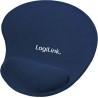 MousePAD LOGILINK, cauciuc si gel, 200 x 220 x 3 mm, albastru, "ID0027B"