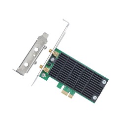 ADAPTOR RETEA TP-LINK AC1200, intern wireless 2.4 GHz | 5 GHz, PCI-E, port, 1200 Mbps, antena externa x 2, "Archer T4E"