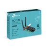 ADAPTOR RETEA TP-LINK AC1200, intern wireless 2.4 GHz | 5 GHz, PCI-E, port, 1200 Mbps, antena externa x 2, "Archer T4E"