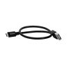 CABLU alimentare si date VERBATIM, pt. smartphone, USB 2.0 (T) la Micro-USB 2.0 (T), 1m, premium, cablu metalic, negru, "48863" 