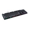 KIT gaming SPACER USB, tastatura RGB rainbow + mouse optic 7 culori, black, "SP-GK-01"   (timbru verde 0.8 lei)