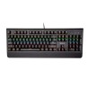 TASTATURA MECANICA SPACER USB, switch-uri mecanice albastre,iluminare RGB, 50 mil. apasari, 104 taste, anti-ghosting 26 taste, a