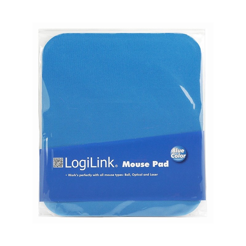 MousePAD LOGILINK, nylon, 250 x 220 x 3 mm, albastru, "ID0097"