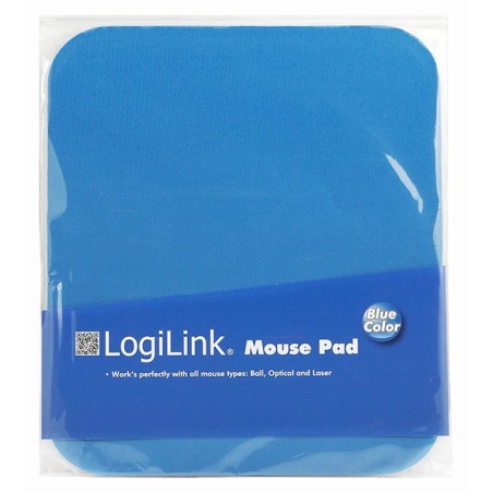 MousePAD LOGILINK, nylon, 250 x 220 x 3 mm, albastru, "ID0097"
