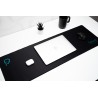 MousePAD SPACER gaming, cauciuc si material textil, 900 x 300 x 3 mm, negru "SP-PAD-GAME-B-BK"