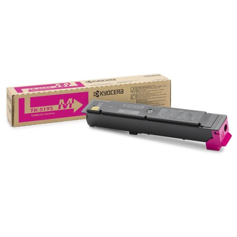 Toner Original Kyocera Magenta, TK-5195M, pentru TaskAlpha 306|307|308, 7K, (timbru verde 1.2 lei) , "TK-5195M"