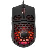 MOUSE COOLER MASTER, "MM711", gaming, cu fir, USB, optic, 16000 dpi, butoane/scroll 6/1, iluminare, butoane programabile, negru,