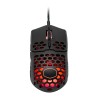 MOUSE COOLER MASTER, "MM711", gaming, cu fir, USB, optic, 16000 dpi, butoane/scroll 6/1, iluminare, butoane programabile, negru,