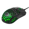 MOUSE COOLER MASTER, "MM711", gaming, cu fir, USB, optic, 16000 dpi, butoane/scroll 6/1, iluminare, butoane programabile, negru,