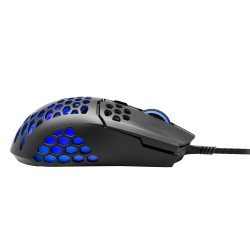 MOUSE COOLER MASTER, "MM711", gaming, cu fir, USB, optic, 16000 dpi, butoane/scroll 6/1, iluminare, butoane programabile, negru,