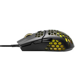 MOUSE COOLER MASTER, "MM711", gaming, cu fir, USB, optic, 16000 dpi, butoane/scroll 6/1, iluminare, butoane programabile, negru,