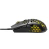 MOUSE COOLER MASTER, "MM711", gaming, cu fir, USB, optic, 16000 dpi, butoane/scroll 6/1, iluminare, butoane programabile, negru,