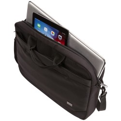 GEANTA CASE LOGIC, pt. notebook de max. 17.3 inch, 1 compartiment, buzunar frontal x 2, waterproof, poliester, negru, "ADVA-117 