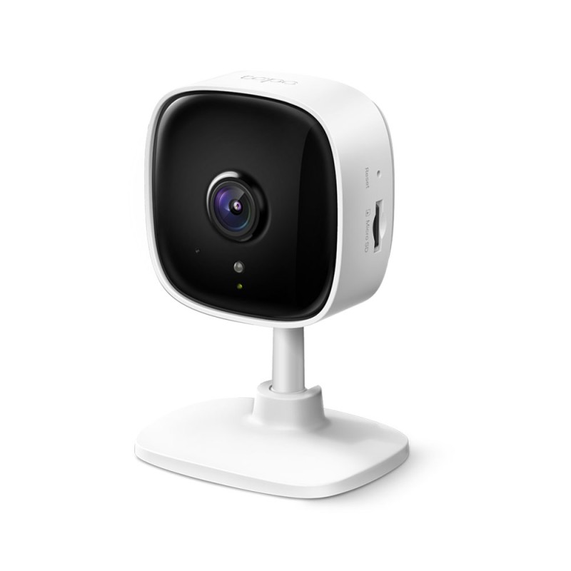 CAMERA IP TP-LINK, cube, pt. interior, dist. IR 10 m, tip lentila fixa 3.3 mm, 2 Mpx, wi-fi, microfon, carcasa plastic, slot SD 