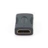 ADAPTOR video GEMBIRD, HDMI (M) la HDMI (M), conectori auriti, black, "A-HDMI-FF" (timbru verde 0.08 lei)