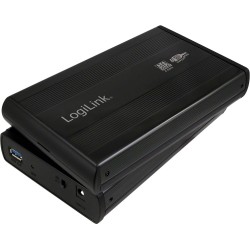 RACK extern LOGILINK, extern pt. HDD, 3.5 inch, S-ATA, interfata PC USB 3.0, aluminiu, negru, "UA0107" (timbru verde 0.8 lei)