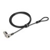 CABLU securitate KENSINGTON pt. notebook slot Wedge,cifru cu patru discuri,conectare directa,1.8m,cablu otel carbon,permite pivo