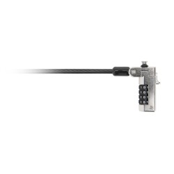 CABLU securitate KENSINGTON pt. notebook slot Wedge,cifru cu patru discuri,conectare directa,1.8m,cablu otel carbon,permite pivo